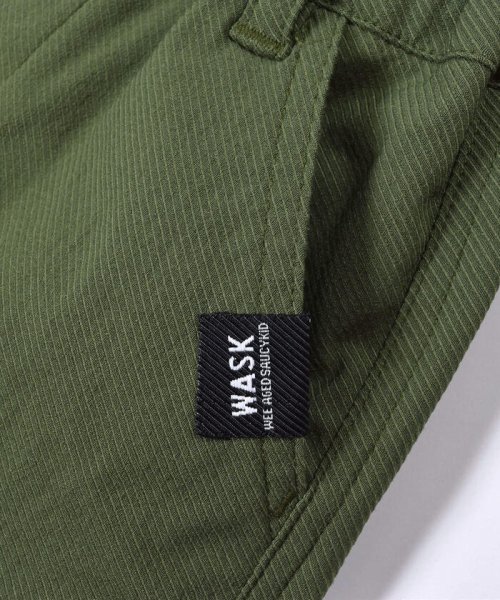 WASK(ワスク)/6分丈 裾 切り替え ツイル カーゴ パンツ (100~160cm)/img15