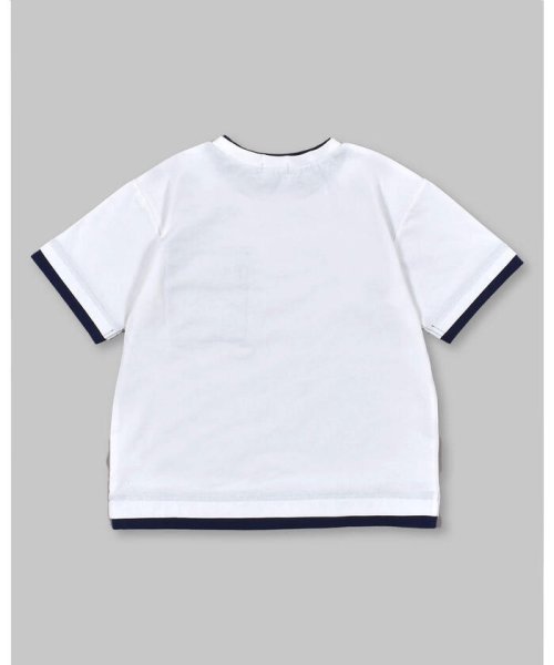 WASK(ワスク)/【 接触冷感 】 胸 ポケット 付き レイヤード風 Tシャツ (100~160c/img09