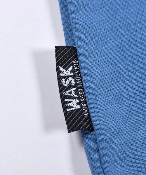 WASK(ワスク)/【 接触冷感 】 カラー ステッチ ワークテイスト 天竺 Tシャツ (100~1/img11