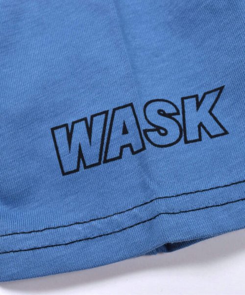 WASK(ワスク)/【 接触冷感 】 カラー ステッチ ワークテイスト 天竺 Tシャツ (100~1/img12