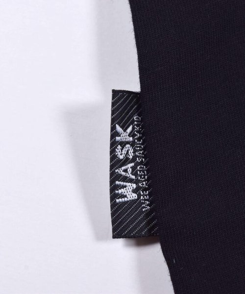 WASK(ワスク)/【 接触冷感 】 カラー ステッチ ワークテイスト 天竺 Tシャツ (100~1/img18