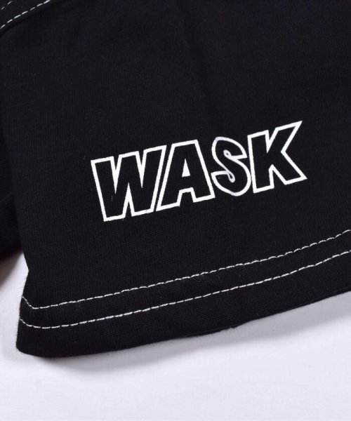 WASK(ワスク)/【 接触冷感 】 カラー ステッチ ワークテイスト 天竺 Tシャツ (100~1/img19