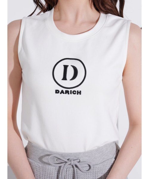 Darich(Darich)/ノースリーブロゴトップス/img13