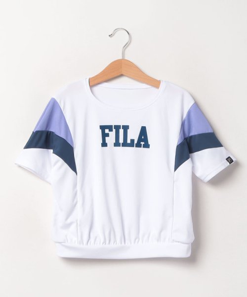 FILA（kids）(フィラ（キッズ）)/【スイム】Tシャツ付 水着 3点セット ガールズ/img02
