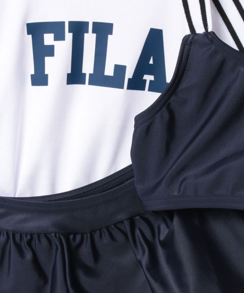 FILA（kids）(フィラ（キッズ）)/【スイム】Tシャツ付 水着 3点セット ガールズ/img10