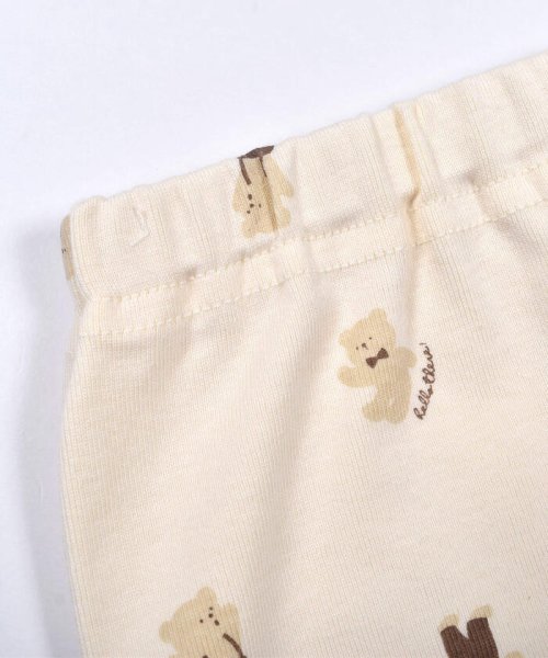 SLAP SLIP(スラップスリップ)/巾着付き イチゴ クマ PAKUPAKU らくらく レギンス パンツ セット (/img14