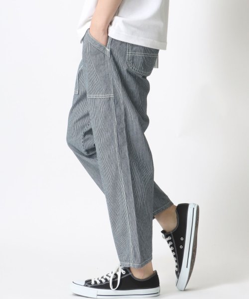 LAZAR(ラザル)/【Lazar】Lee/リー DUNGAREES BAKER EASY CROP PANTS/ベーカーイージークロップドパンツ/ルーズテーパードパンツ/img61