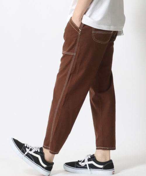 LAZAR(ラザル)/【Lazar】Lee/リー DUNGAREES BAKER EASY CROP PANTS/ベーカーイージークロップドパンツ/ルーズテーパードパンツ/img66