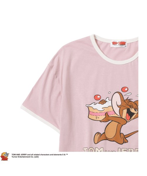 MAC HOUSE(kid's)(マックハウス（キッズ）)/Tom and Jerry リンガーTシャツ 335147210/img01