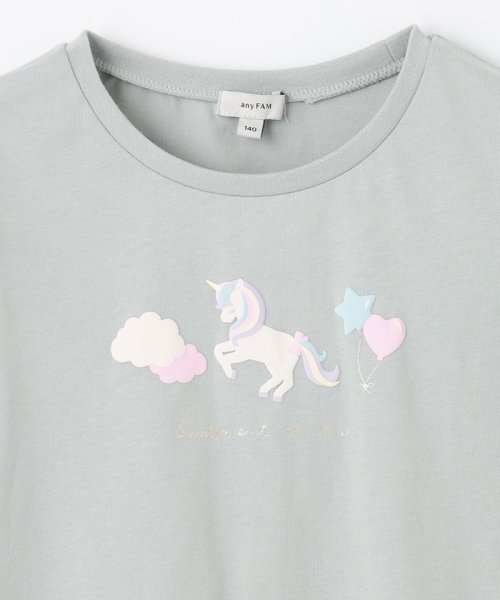 anyFAM（KIDS）(エニファム（キッズ）)/接触冷感発泡プリントTシャツ/img10