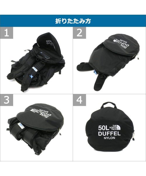 THE NORTH FACE(ザノースフェイス)/【日本正規品】ザ・ノース・フェイス THE NORTH FACE ボストンバッグ 3WAY K Nylon Duffel 50 50L NMJ72101/img34