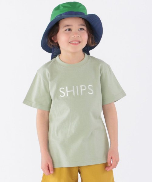SHIPS KIDS(シップスキッズ)/SHIPS KIDS:SHIPS ロゴ TEE(100～160cm)/img50