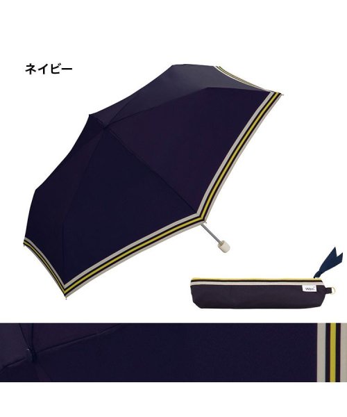 Wpc．(Wpc．)/【Wpc.公式】雨傘 ボールドライン ミニ 50cm 晴雨兼用 レディース 折りたたみ 折り畳み 折りたたみ傘/img05