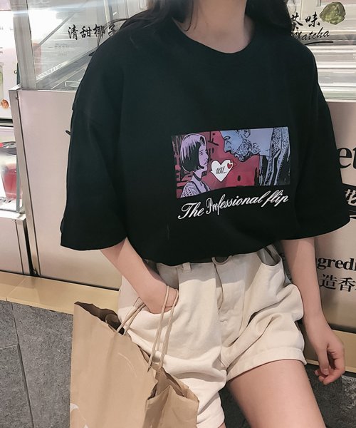 felt maglietta(フェルトマリエッタ)/プリントTシャツ/img08