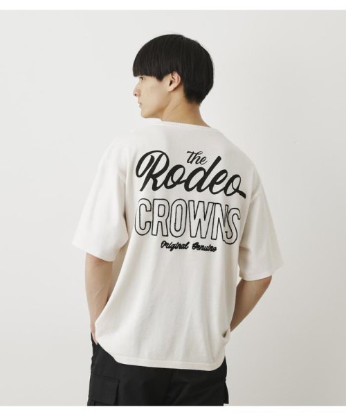RODEO CROWNS WIDE BOWL(ロデオクラウンズワイドボウル)/メンズニットドッキングTシャツ/img03