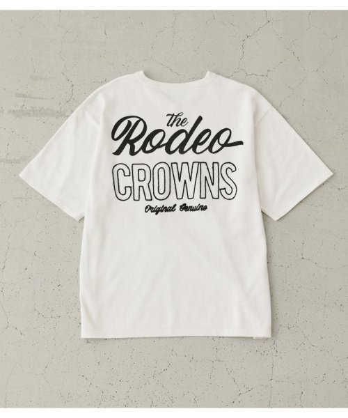 RODEO CROWNS WIDE BOWL(ロデオクラウンズワイドボウル)/メンズニットドッキングTシャツ/img04