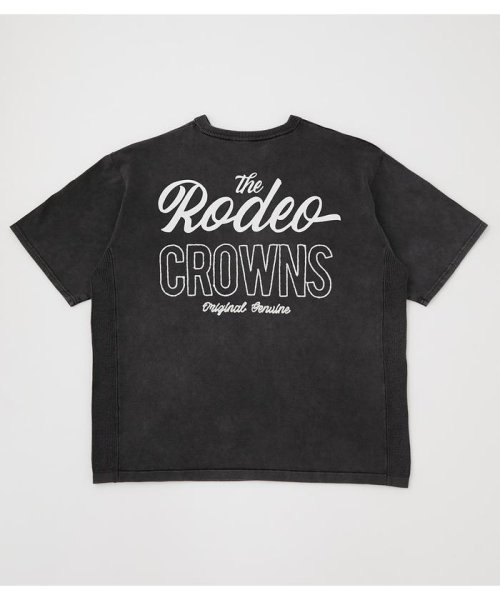 RODEO CROWNS WIDE BOWL(ロデオクラウンズワイドボウル)/メンズニットドッキングTシャツ/img05