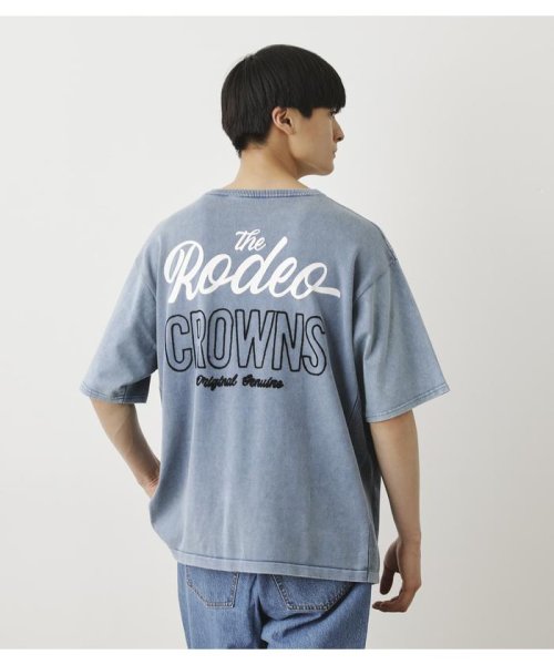 RODEO CROWNS WIDE BOWL(ロデオクラウンズワイドボウル)/メンズニットドッキングTシャツ/img08