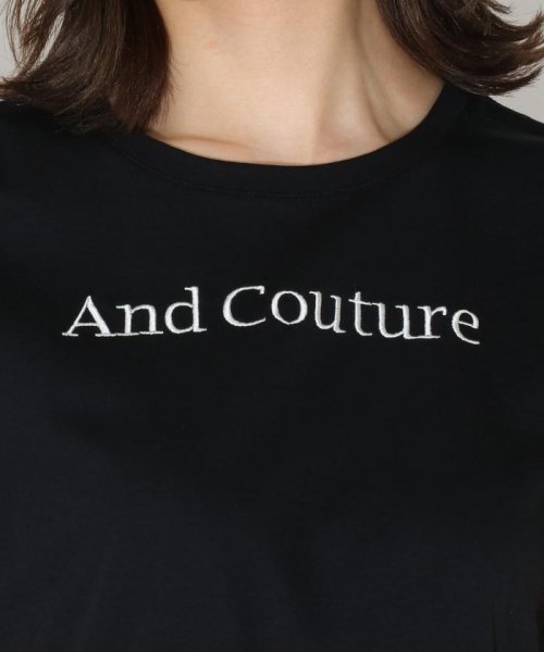 And Couture(アンドクチュール)/オリジナル刺繍ロゴＴシャツ/img13