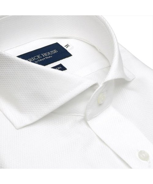 TOKYO SHIRTS(TOKYO SHIRTS)/形態安定 ホリゾンタルワイドカラー  綿100% 半袖ビジネスワイシャツ/img02