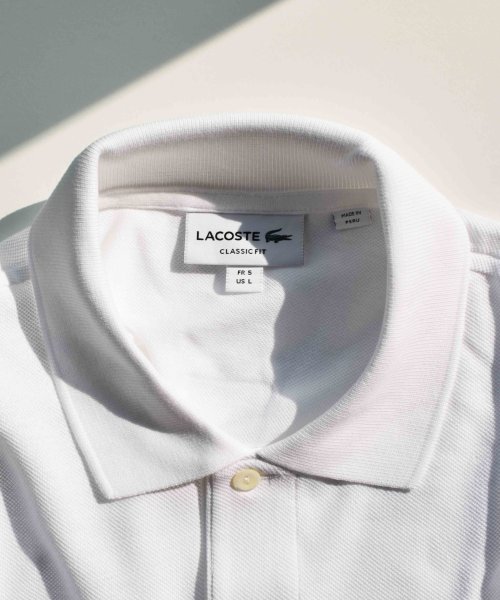 LACOSTE(ラコステ)/【LACOSTE / ラコステ】ラグジュアリーヤーン ショートスリーブポロシャツ/L1212 /POLO/img04