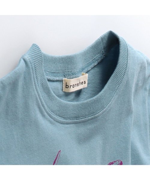 BRANSHES(ブランシェス)/【bコレ / 綿100％】グラフィック半袖Tシャツ/img12