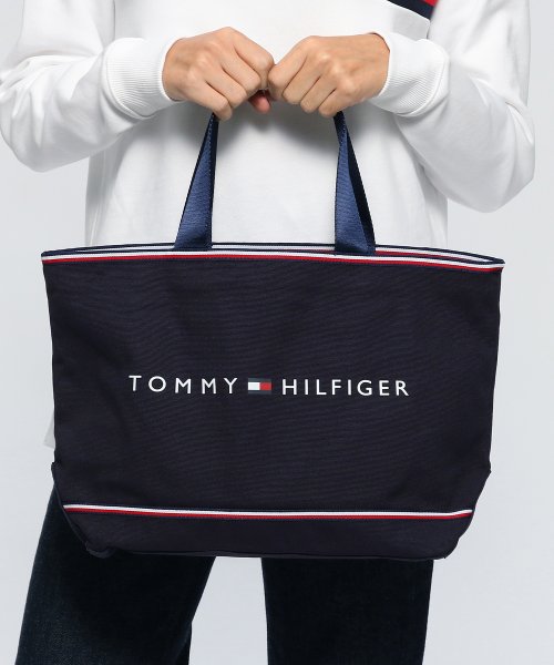 TOMMY HILFIGER(トミーヒルフィガー)/【オンライン限定】ショッパーキャンバストートバッグ/img04