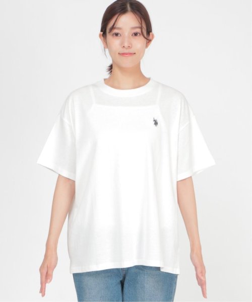 ikka(イッカ)/【WEB限定】U.S. POLO ASSN. ユーエスポロアッスン 無地Tシャツ/img16