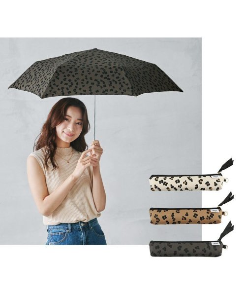 Wpc．(Wpc．)/【Wpc.公式】雨傘 レオパード ミニ  50cm 晴雨兼用 レディース 傘 折りたたみ 折り畳み 折りたたみ傘/img02