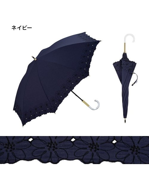 Wpc．(Wpc．)/【Wpc.公式】日傘 フラワースカラップ 50cm UVカット 晴雨兼用 レディース 長傘/img05