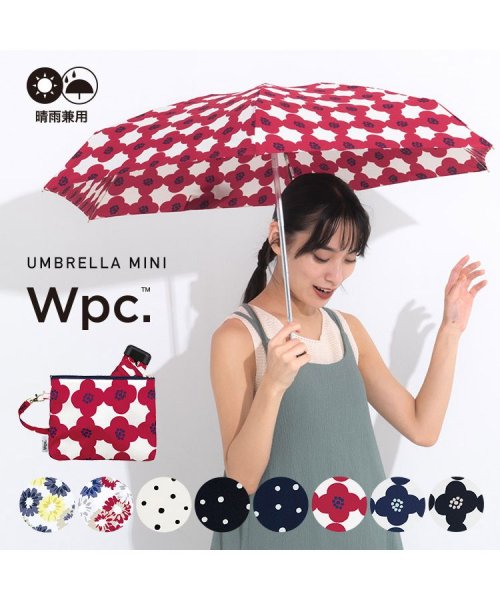 Wpc．(Wpc．)/【Wpc.公式】雨傘 カメリア ミニ  50cm 継続はっ水 晴雨兼用 レディース 折りたたみ傘/img01