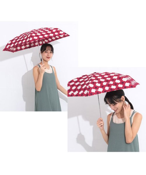 Wpc．(Wpc．)/【Wpc.公式】雨傘 カメリア ミニ  50cm 継続はっ水 晴雨兼用 レディース 折りたたみ傘/img02