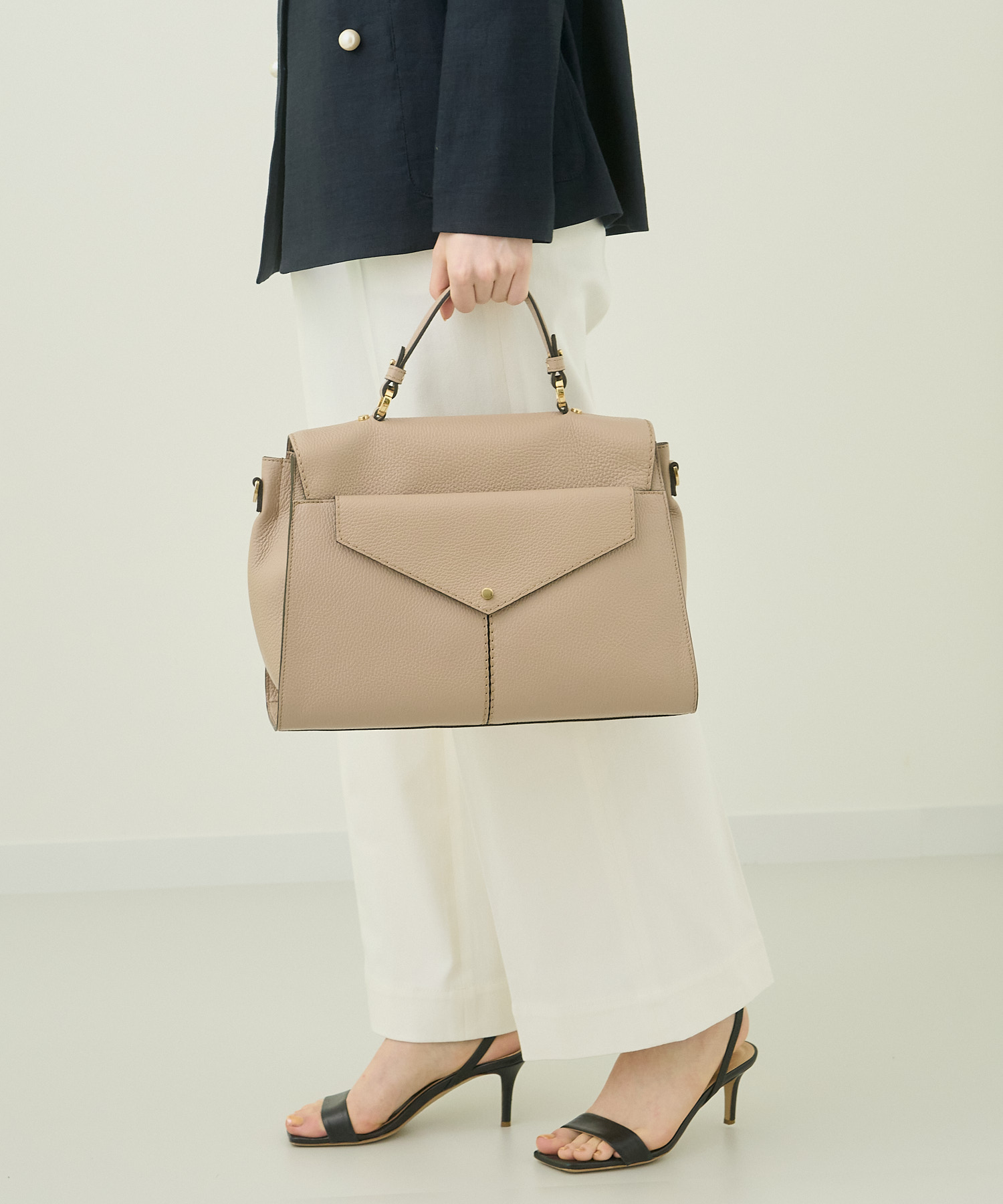 アナイ(ANAYI) |◇ フラップステッチショルダーM BAG(504749440) - MAGASEEK