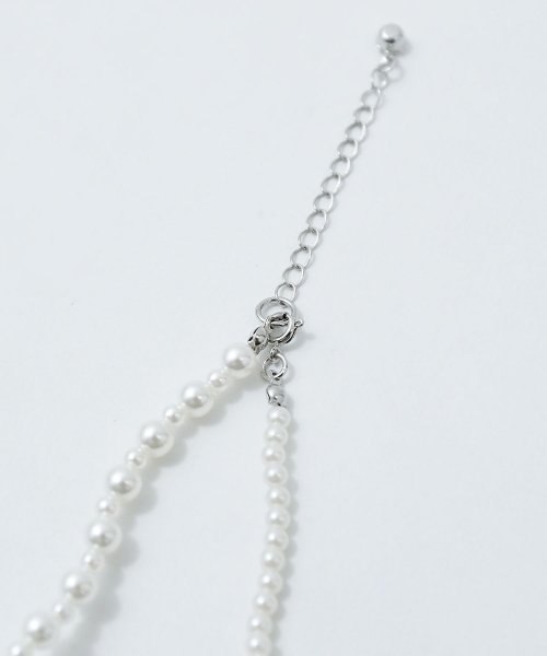 ネックレス レディース パール 結婚式 アクセサリー パールネックレス 小粒パール 大粒パール ショート 2way 3way プレゼント 2連 ジュエリー シル ニアナ Niana Magaseek