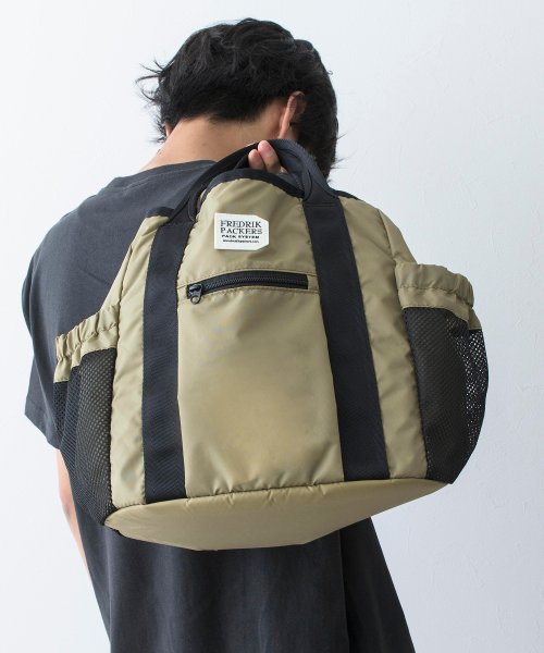 FREDRIK PACKERS(FREDRIK PACKERS)/大容量なのに軽量◎【FREDRIK PACKERS / フレドリックパッカーズ】210D　TIPI TOTE ティピトート マザーズトートバッグ/img17