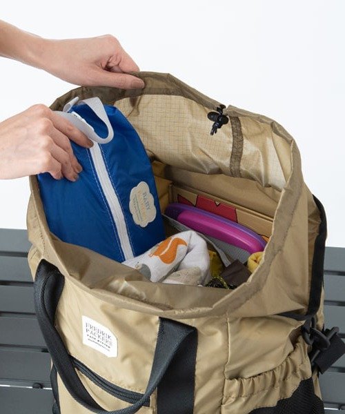 大容量なのに軽量◎【FREDRIK PACKERS / フレドリックパッカーズ】210D　TIPI TOTE ティピトート マザーズトートバッグ