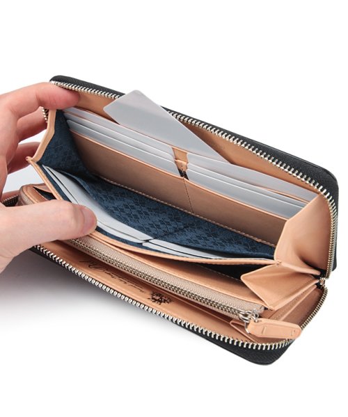 PID 財布 長財布 メンズ ブランド 本革 日本製 ラウンドファスナー レザー コードバン ヴァスト ピーアイディー vasto p.i.d 25265 コードバン ヴァスト