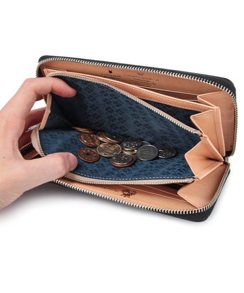 PID 財布 長財布 メンズ ブランド 本革 日本製 ラウンドファスナー レザー コードバン ヴァスト ピーアイディー vasto p.i.d 25265 コードバン ヴァスト