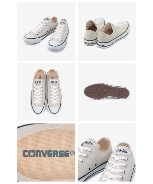 CONVERSE(コンバース)/コンバース キャンバスAS カラーズ OX HI ベージュ ホワイト ライトグレー 1cl129 1cj606 1sc954 1cl128 1cj604 1sc/img05