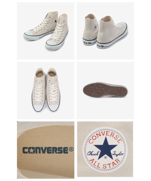 CONVERSE(コンバース)/コンバース キャンバスAS カラーズ OX HI ベージュ ホワイト ライトグレー 1cl129 1cj606 1sc954 1cl128 1cj604 1sc/img08