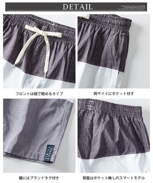  GENELESS(GENELESS)/水着 メンズ アーノルドパーマー おしゃれ 海パン ストレッチ サーフショーツ 海水パンツ 夏 ハーフパンツ/img21