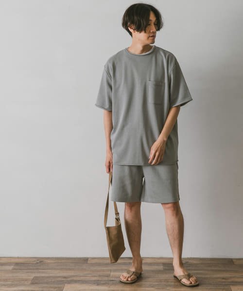 URBAN RESEARCH DOORS(アーバンリサーチドアーズ)/【セットアップ対応商品】ミニ裏毛アスレチックTシャツ/img20