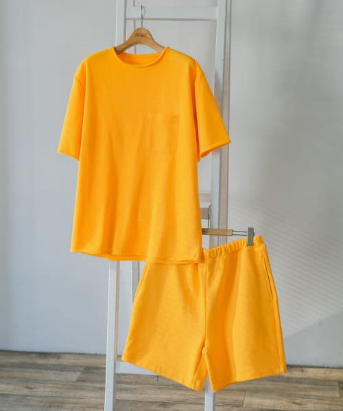 URBAN RESEARCH DOORS(アーバンリサーチドアーズ)/【セットアップ対応商品】ミニ裏毛アスレチックTシャツ/img27