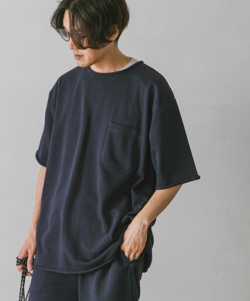 URBAN RESEARCH DOORS(アーバンリサーチドアーズ)/【セットアップ対応商品】ミニ裏毛アスレチックTシャツ/img30