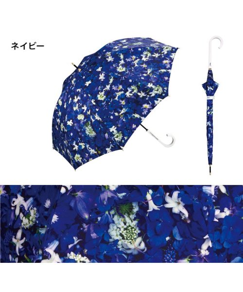 Wpc．(Wpc．)/【Wpc.公式】plantica×Wpc. フラワーアンブレラ ロング 58cm 雨晴兼用 完全遮光 遮熱 UVカット100％ レディース 長傘/img11