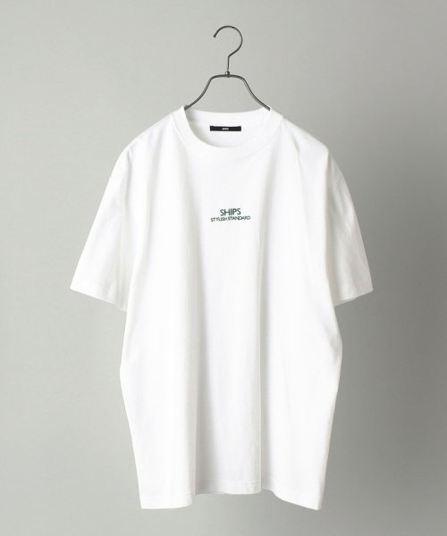 SHIPS MEN(シップス　メン)/*SHIPS: STYLISH STANDARD ロゴ 刺繍 Tシャツ/img50