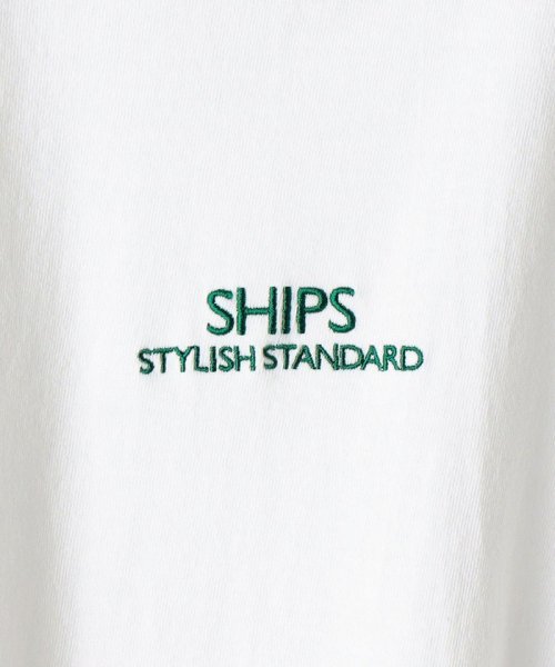 SHIPS MEN(シップス　メン)/*SHIPS: STYLISH STANDARD ロゴ 刺繍 Tシャツ/img51