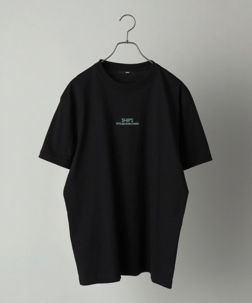 SHIPS MEN(シップス　メン)/*SHIPS: STYLISH STANDARD ロゴ 刺繍 Tシャツ/img52