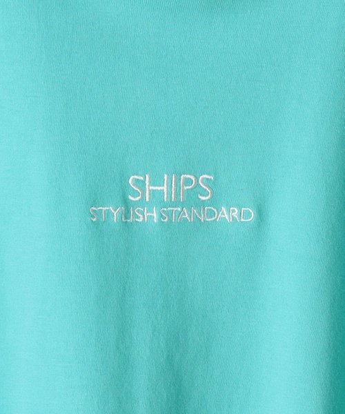 SHIPS MEN(シップス　メン)/*SHIPS: STYLISH STANDARD ロゴ 刺繍 Tシャツ/img57