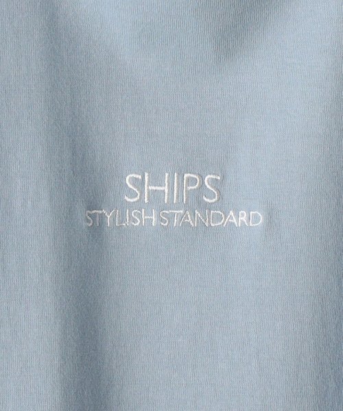 SHIPS MEN(シップス　メン)/*SHIPS: STYLISH STANDARD ロゴ 刺繍 Tシャツ/img59